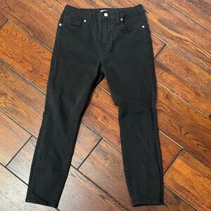 Good American Good Legs Skinny Jeans in Black - Women's Size 12 / 31